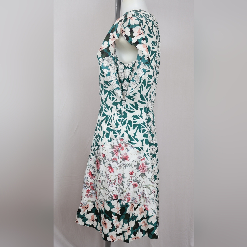 Rebecca TaylorSerene Flowers Patchwork Dress - Picture 6 of 13